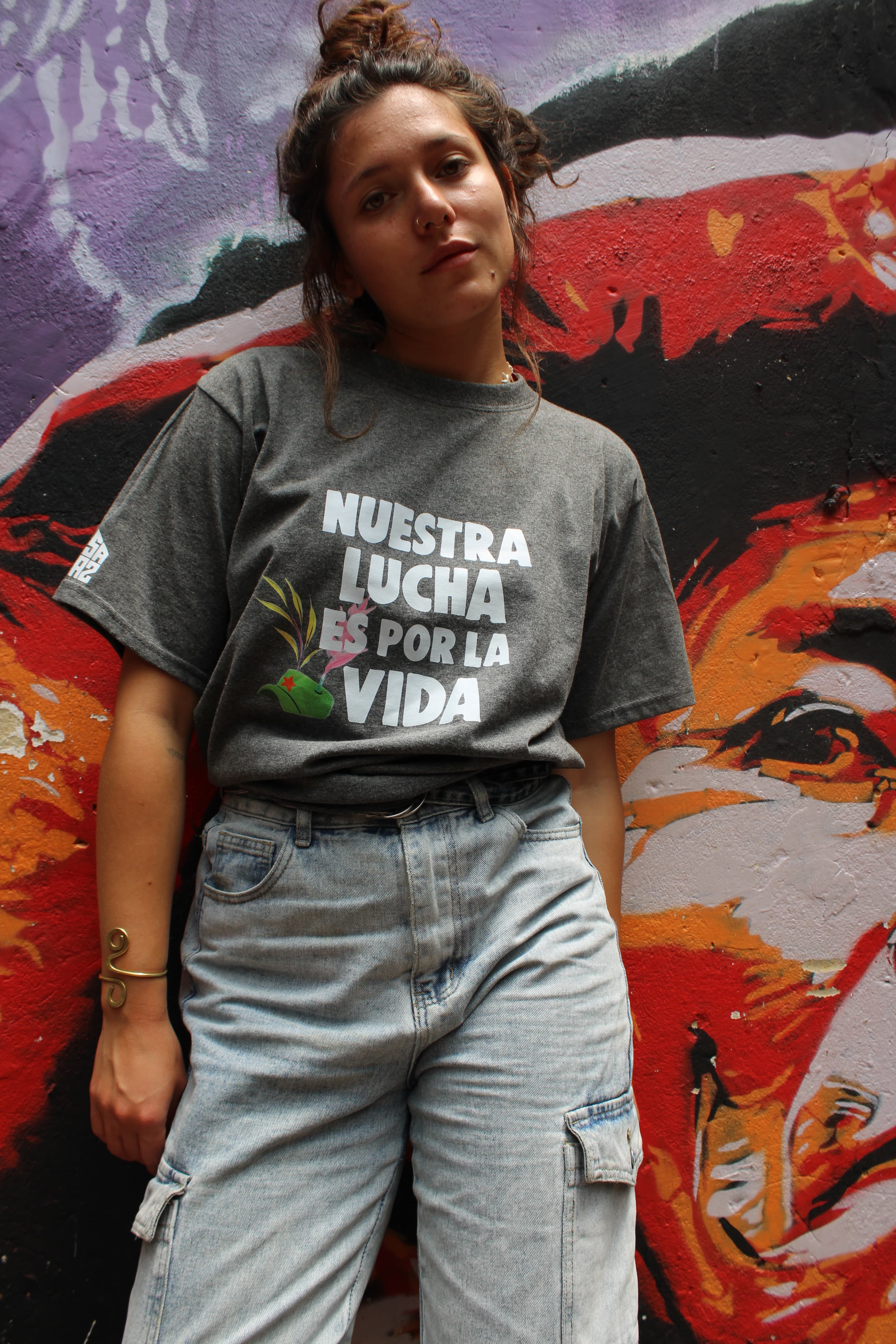 Camiseta Nuestra lucha es por la vida