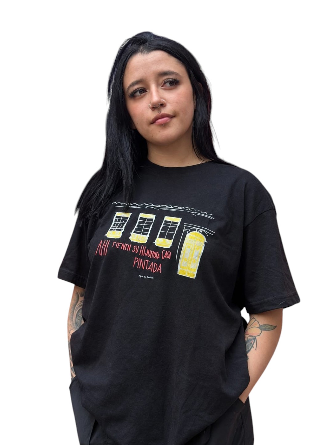Camiseta La Vox Populi “Ahí tiene su casa pintada”