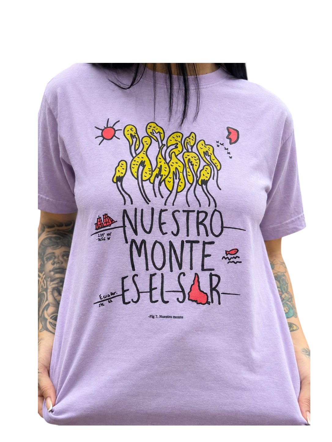 Camiseta la vox populi “Nuestro monte es el sur”