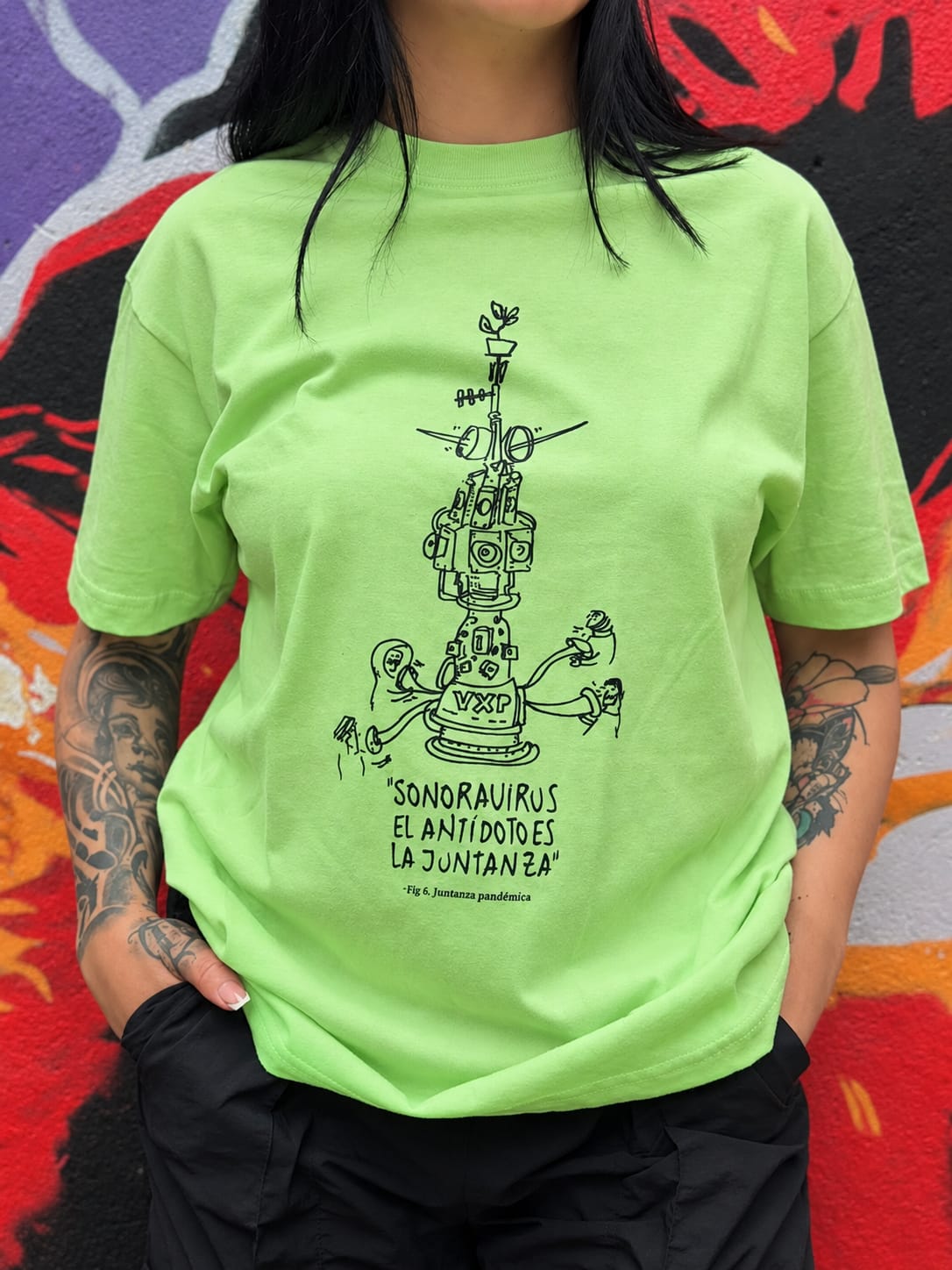 Camiseta La vox Populi "El Antídoto es la Juntanza" - Imagen 2